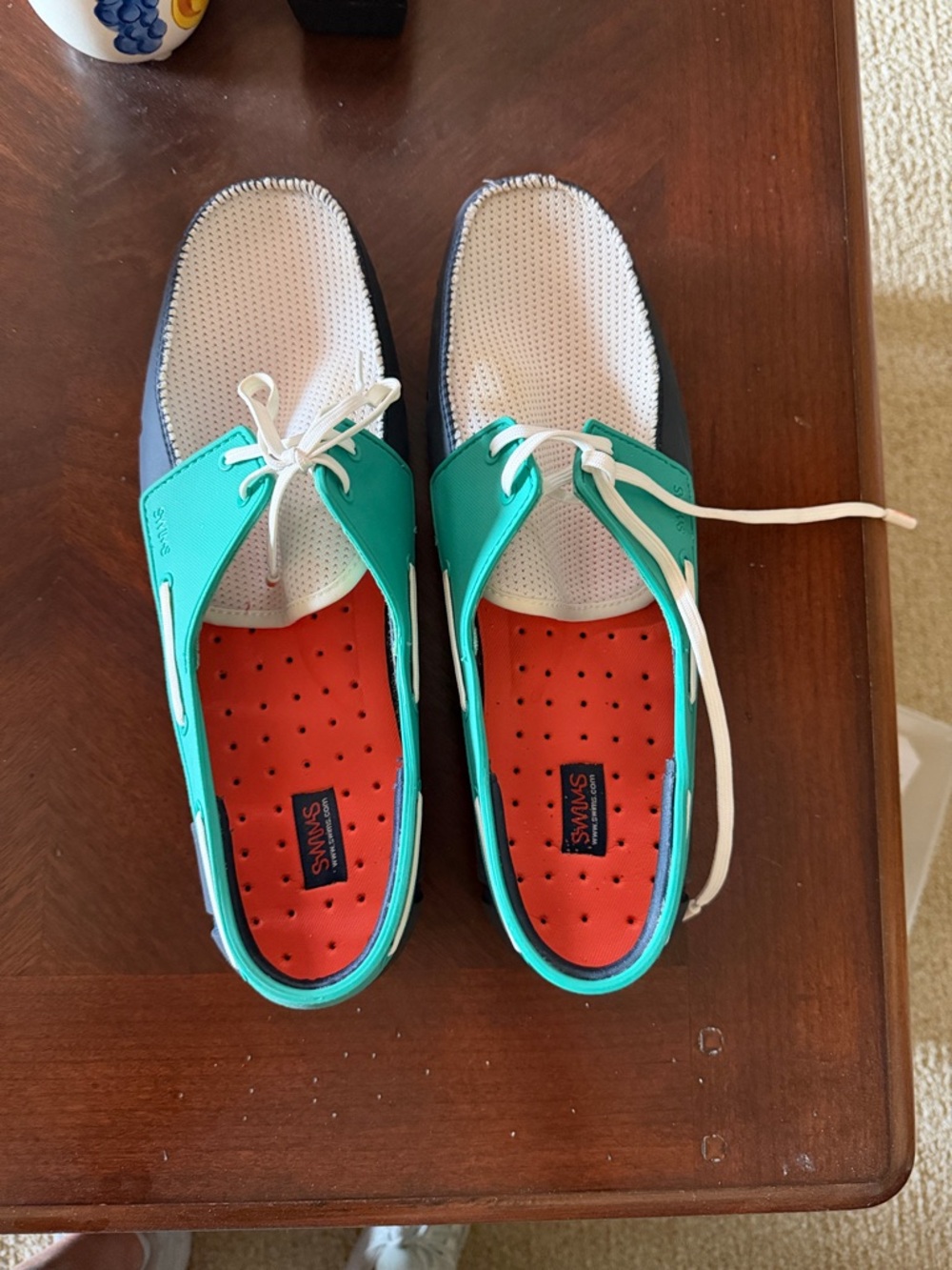 Men’s swims boat shoes size 11 great condition